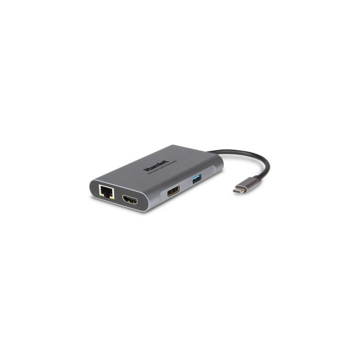 HAMLET HDMIDP - 3 USB 3.0 - LAN USB-C PD 85W